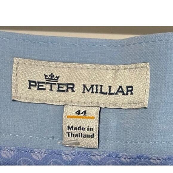 Peter Millar Shackleford Performance Hybrid Golf Short Cottage Blue Men’s 44 New - Picture 9 of 10